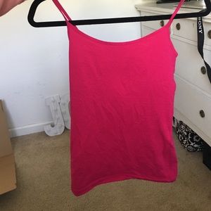 Pink forever 21 tank top