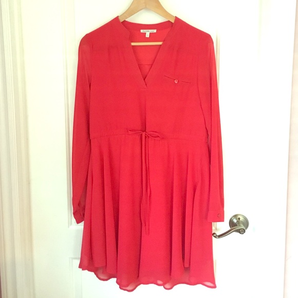 Red dress