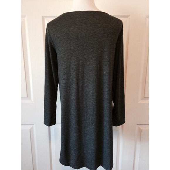 HIGH LOW LACE-UP TUNIC - Picture 4 of 4