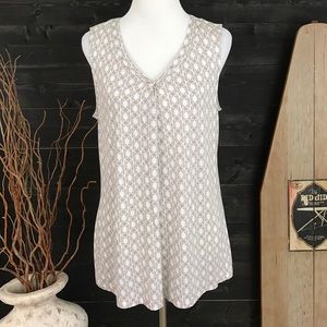 NWT Twist V Neck Top