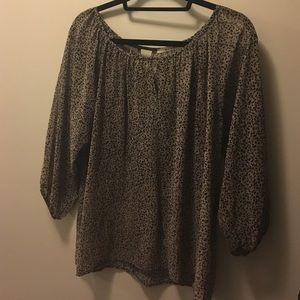 Dinner/hang out leopard shirt!