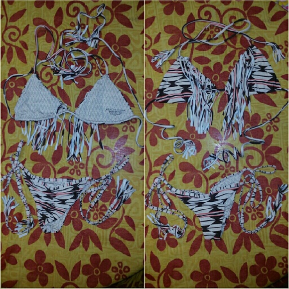 Rare acacia set rio montauk bikini native swimwear - Picture 3 of 4