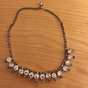 {vintage} rhinestone choker