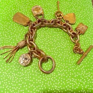 Micheal Kors charm bracelet