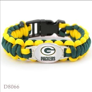 Packers paracord bracelets