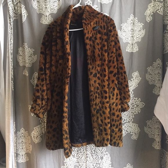 Vintage faux fur coat