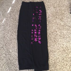 PINK Matching Sequin Sweat Pants & Hoodie Bundle!!