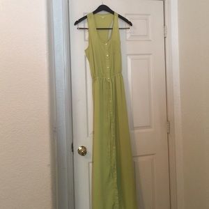 Gianni Bini Lime Green Maxi