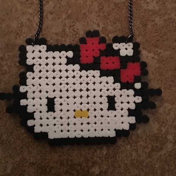 Handmade Hello Kitty Necklace
