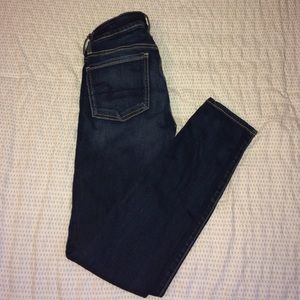 American Eagle Super low rise Jeggings
