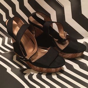 Bcbg wedge sandals