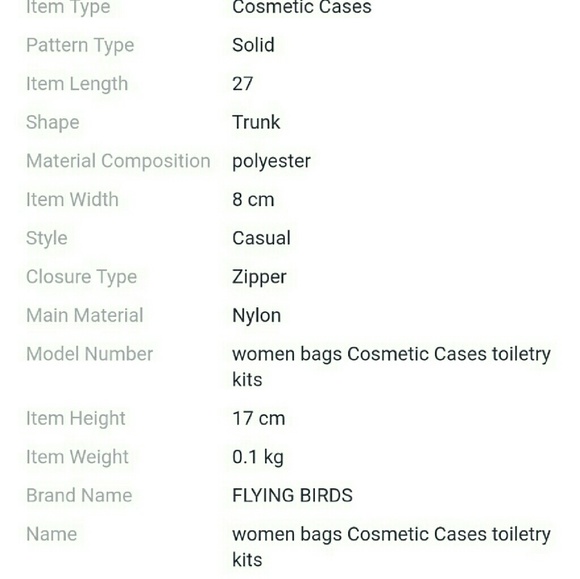 Multifunction Makeup Organizer Bag Women Cosmetic - Picture 4 of 4