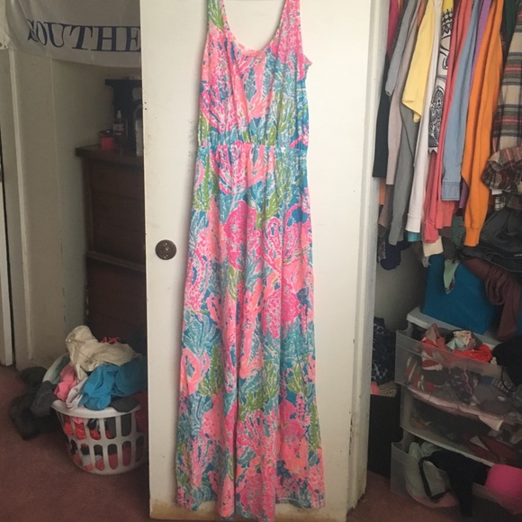 Lilly Pulitzer Let's Cha Cha maxi dress