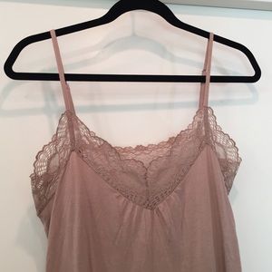 Beautiful Anthropologie Lace and Knit Camisole