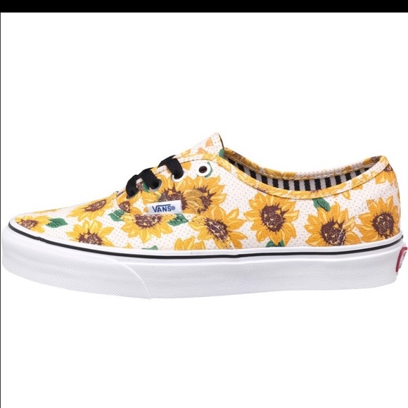 Vans sunflower Lace up sneakers new - Picture 2 of 3