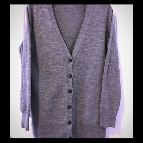 Merino wool cardigan