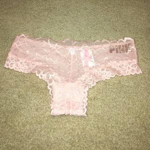 VS PINK Floral Lace Cheekster