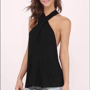 "So Down" Halter Tank Top from Tobi