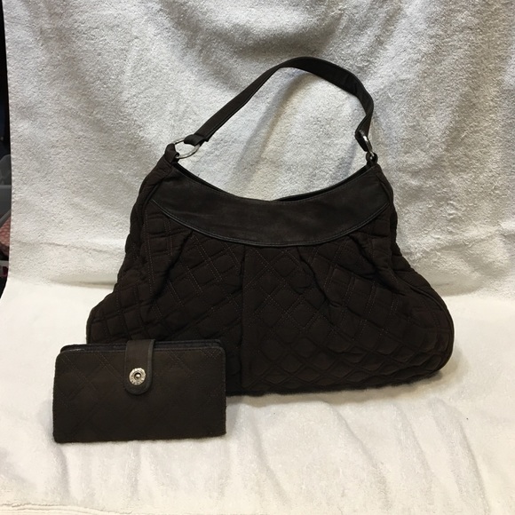 Vera Bradley purse and wallet set