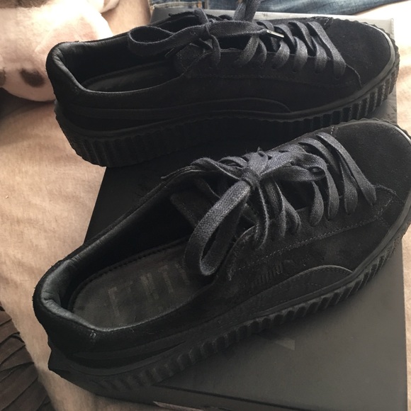 rihanna black creepers