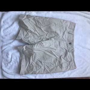Grey khaki shorts