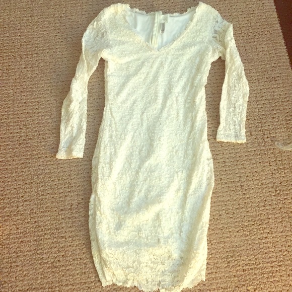 bridal Lace Dress off white