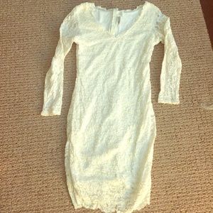bridal Lace Dress off white