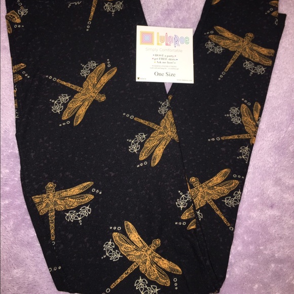 Lularoe Unicorn Dragonfly OS BNWT