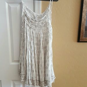 Free people printed mini dress (worn about twice)