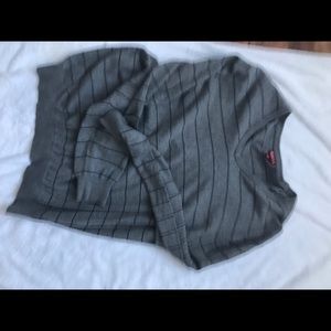 Great sweater/ black strips
