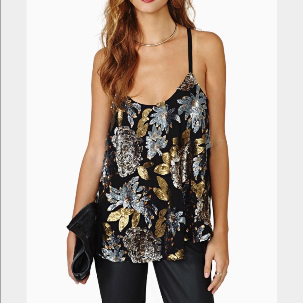 💖 Fabulous!! BB Dakota felicity sequined top 💖