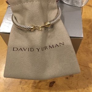 Authentic David Yurman cable bracelet