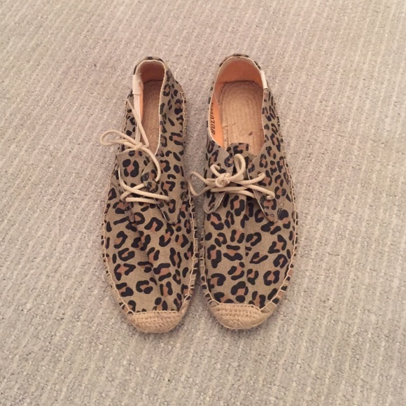 Soludos cheetah espadrilles