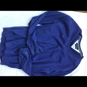 Blue/Purple Pull over Sweater