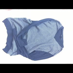 Houndstooth Pull over Sweater