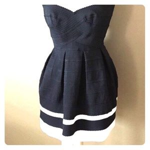 NWOT SANS SOUCI black/ white dress