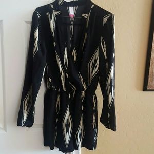 Printed romper (worn about twice)