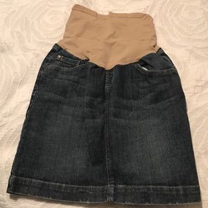 Maternity Denim Skirt. Size S.