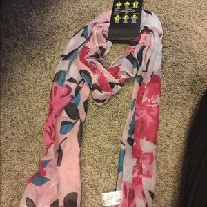 Floral multiway scarf