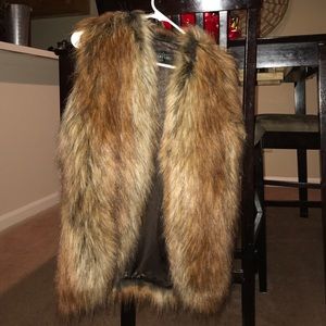 Donna Salyer's fabulous furs faux fur vest