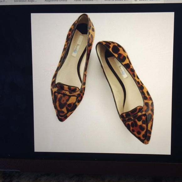Leopard Print Fashion Pointed Pump NIB