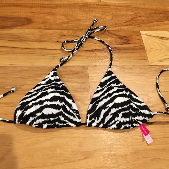 Size M Victoria's Secret Triangle Bikini Top