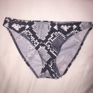 Snake Skin Bathing Suit Bottoms