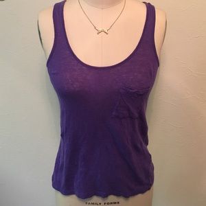 Madewell linen tank