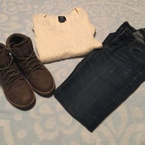 American Eagle Bootcut Artist Jeans