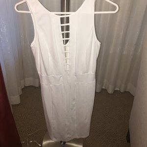 Body con dress worn once! Fits snug and stretchy!