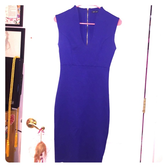 Royal Blue bodycon