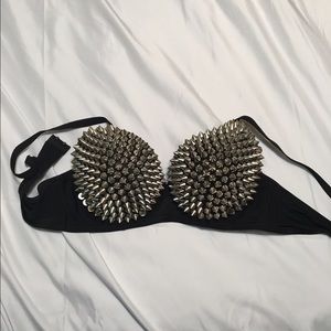 *SOLD* Spiked bra