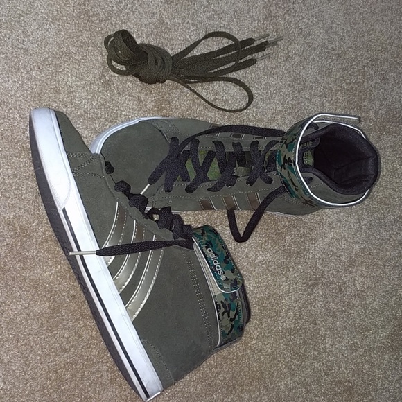 adidas ortholite olive green