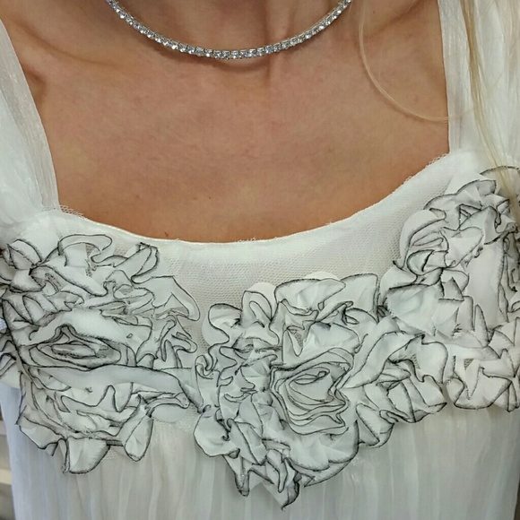 WAS $34SUMMER SALECHIC PLATED DRESS/TOP - Picture 2 of 4